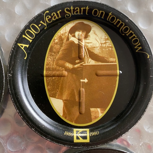 Vintage Kodak Photographic Advertisement Coaster Set - Picture 5 of 8